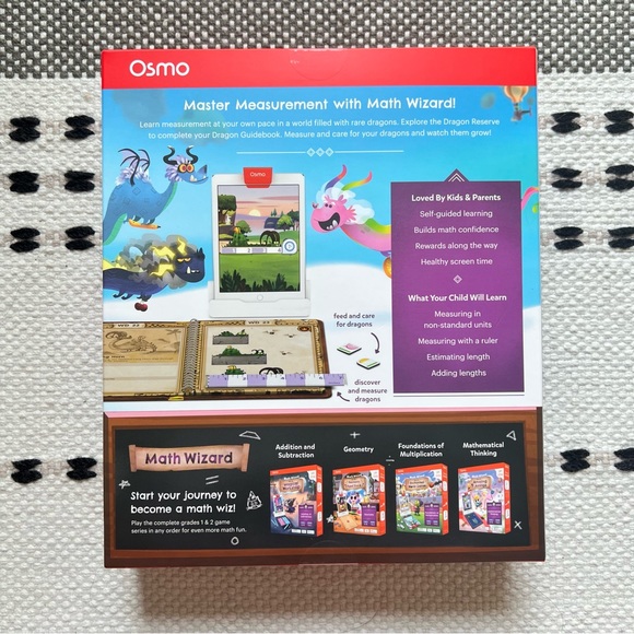 Osmo Math Wizard and the Secrets of the Dragons Game | NIB - Picture 2 of 2